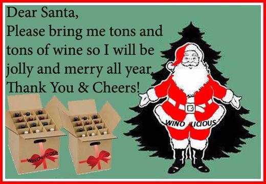 wine wankers funny christmas wine image 10