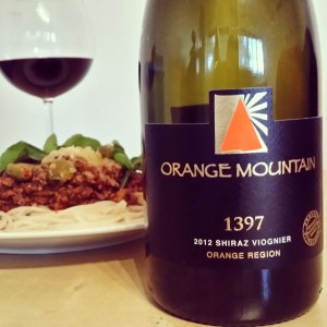 wine wankers shiraz week orange mountain 1397 shiraz viognier 2012