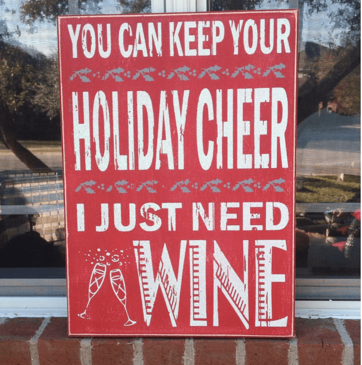 wine wankers christmas images holiday cheer
